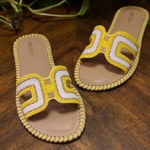 On 34th Mansi Beaded Sandals